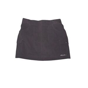 Eddie Bauer Dark Gray Cargo Skort